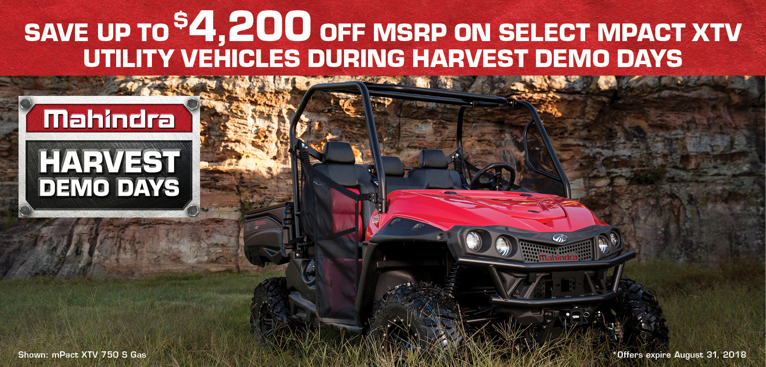 Missouri Mahindra Dealers Find a Mahindra Tractors and UTVs Dealer in
